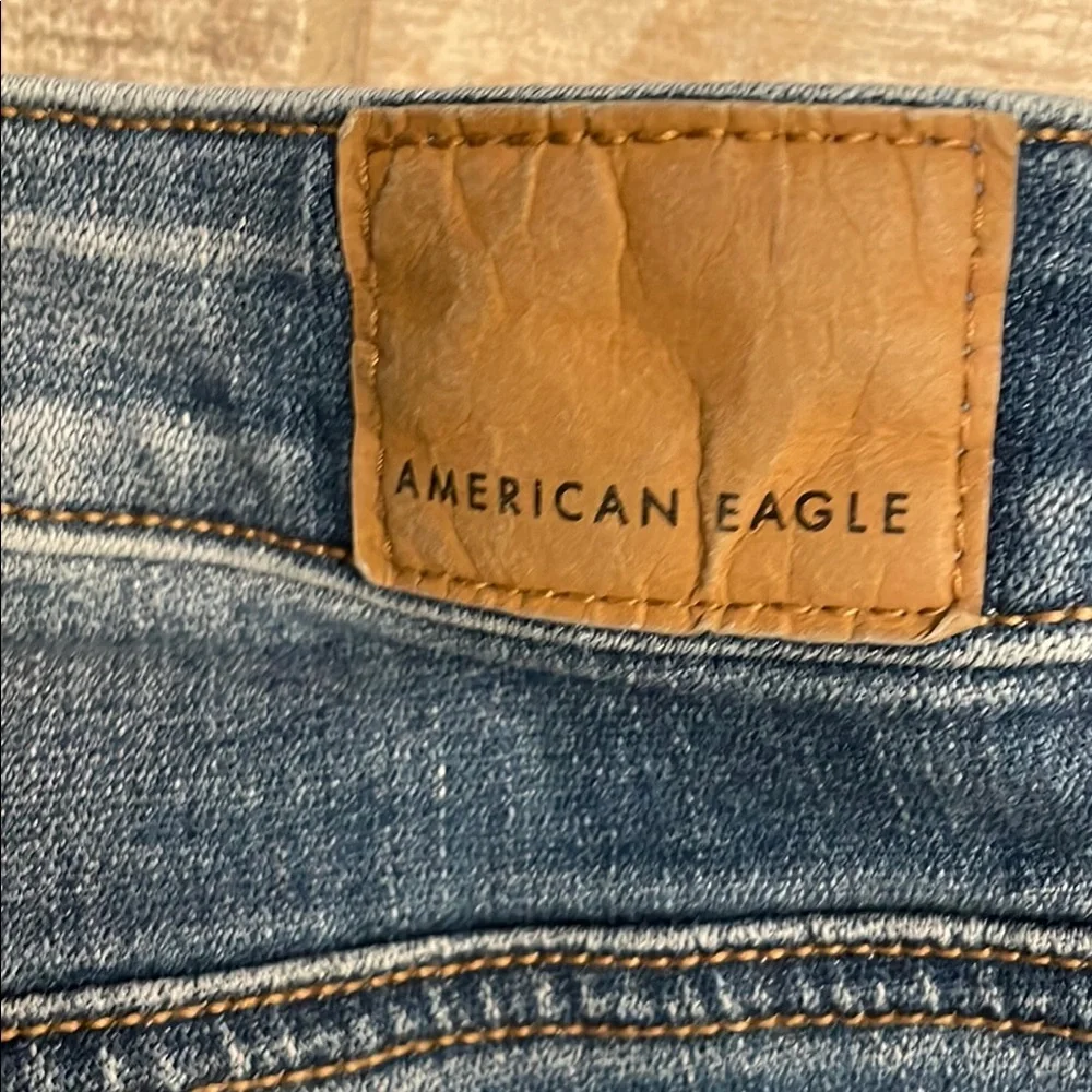 American Eagle Outfitters Women's Blue Jeans - Picture 9 of 13
